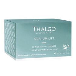 THALGO SILICIUM LIFT LIFTING & FIRMING CREMA DE NOCHE RECARGABLE 50ML;MUJER