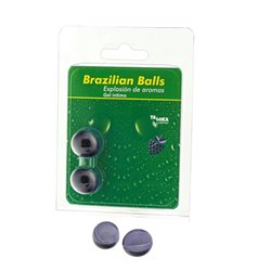 BRAZILIAN BALLS BALLS GEL INTIMO AROMA FRUTAS DEL BOSQUE 1UN;MUJER