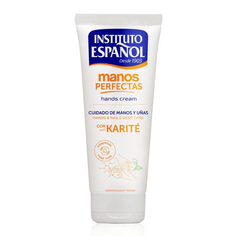 INSTITUTO ESPAÑOL MANOS PERFECTAS CREMA DE MANOS CON KARITE 75ML;UNISEX