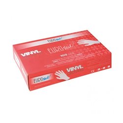 EUROSTIL CAJA GUANTES VINYL TAMAÑO MEDIANO 1UNUNISEX