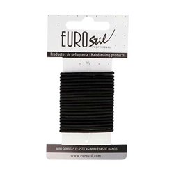 EUROSTIL CAJA CARTON GOMAS NEGRAS MINI PACK 1UNUNISEX