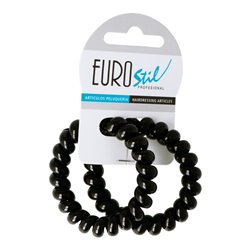 EUROSTIL NEGRO NEGRO GOMAS EN ESPIRAL GRANDE 55CM PACK 1UNUNISEX