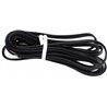 lighting cord 2-core 210 cm black