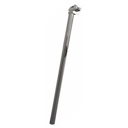 Seatpost 25.4mm x 600mm aluminum silver