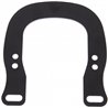 mounting bracket for ring lock 583/SLZ 120 x 100 mm black