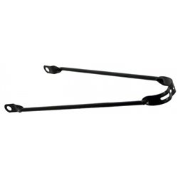 Mudguard rod 26 inch steel black per piece