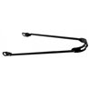 Mudguard rod 26 inch steel black per piece