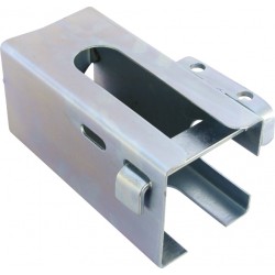 drawbar lock 24 x 11 x 11 cm steel silver