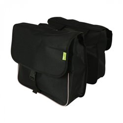 Basic Shopper Double Bicycle Bag 32 Liter Nylon Black