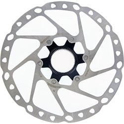 SM-RT64 Brake disc 180 mm Center-Lock stainless steel/alu Silver