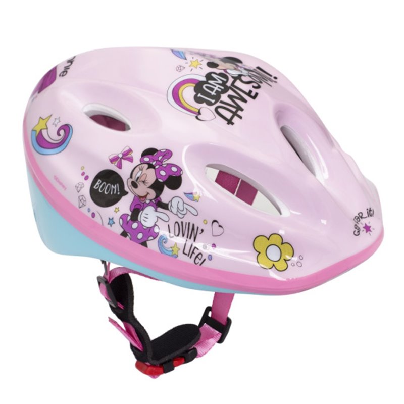 Minnie Mouse bicycle helmet girls pink size 52-56 cm