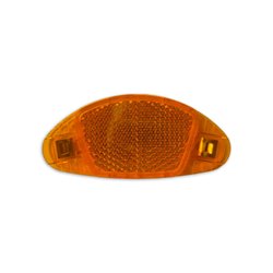 Bike spoke reflector OEM 1 piece orange