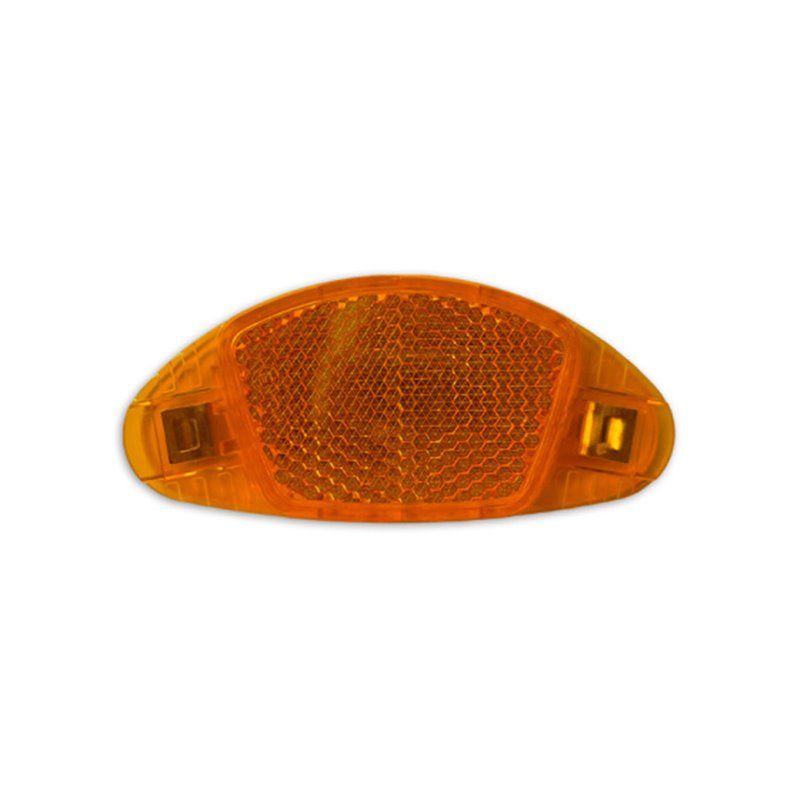 Bike spoke reflector OEM 1 piece orange