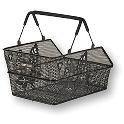 Cento Flower S Multi Bicycle Basket 11.5 liters Black - 11335