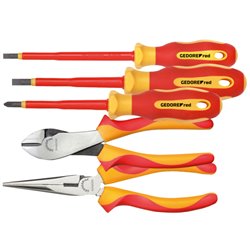 Tool set VDE Screwdrivers and Pliers 5-piece