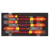 VDE screwdriver set Phillips (PH) + slotted 6-piece