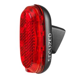 Secuzed E Taillight Mudguard E-bike 5-15V Red