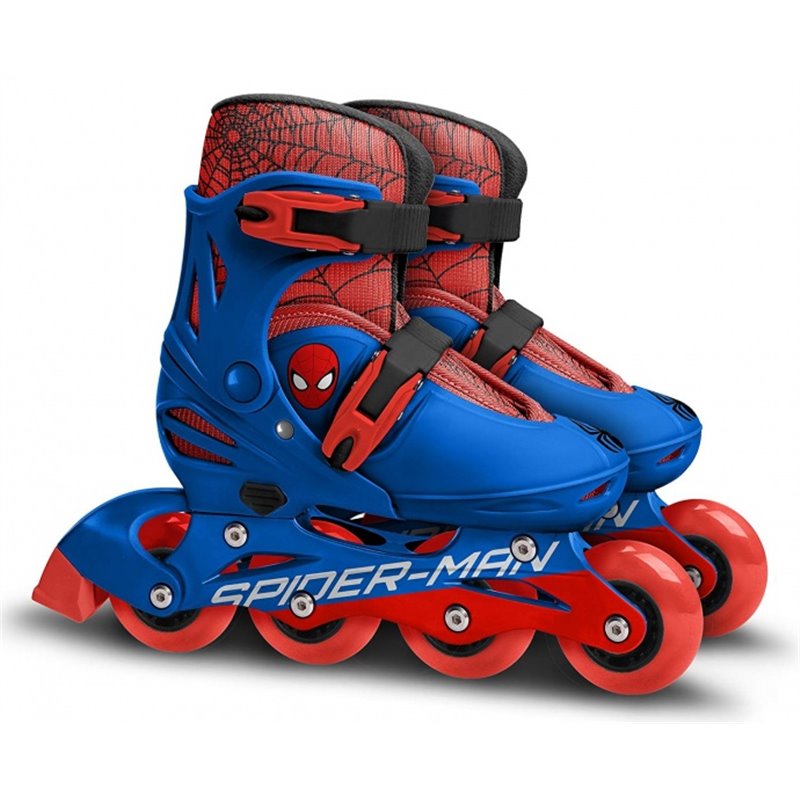 Spider-Man Inline Skates Hardboot Rot/Blau Größe 30-33