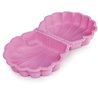 sandkasten mit Deckel Schelp 87 x 78 x 18 cm rosa