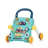 Funny Amimals Kinderwagen mit Spielzeugauto & Musik Blau