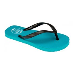 Thongs junior print blue aqua black size 33