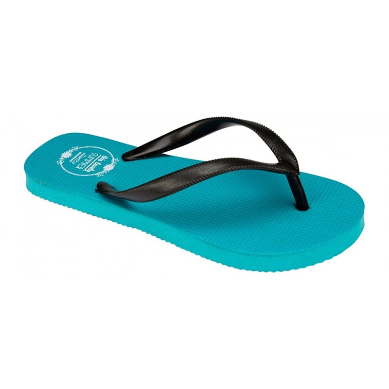 Thongs junior print blue aqua black size 33