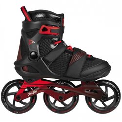 GT Black 110 inline skates men's black/red size 37