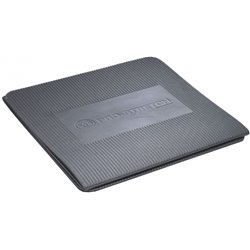 fitness mat Pro Stretch 134 x 50 cm EVA foam grey