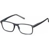 reading glasses SLR03 unisex acrylic black prescription +3,00