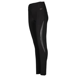 Tight sports leggings ladies black size M