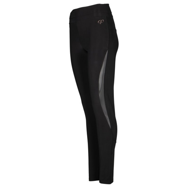 Tight sports leggings ladies black size M