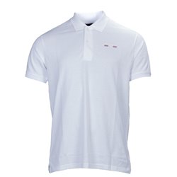 Rodney polo shirt men white size L