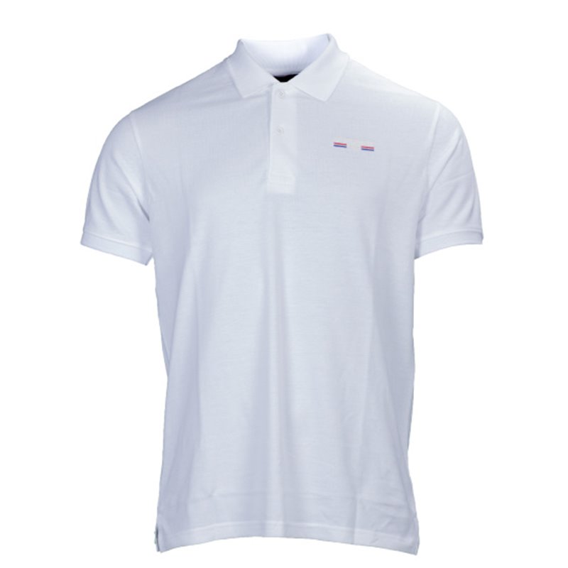 Rodney polo shirt men white size L