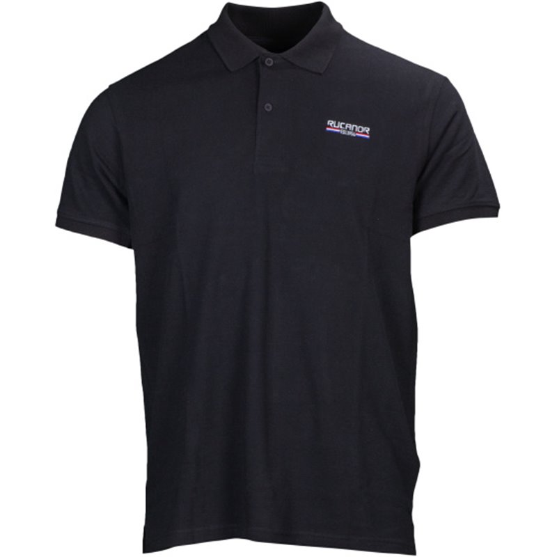 Rodney polo shirt men's black size S