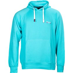 Sydney sweatshirt hood unbrushed men aqua size 3XL