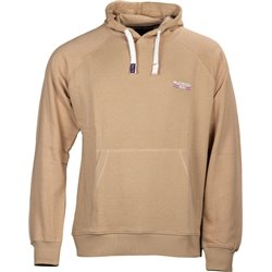 Sydney sweatshirt hood unbrushed men's beige size M