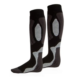 Svindal ski socks 2-pack unisex black/gray size 35-38