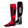 Svindal ski socks 2-pack unisex black/red size 35-38