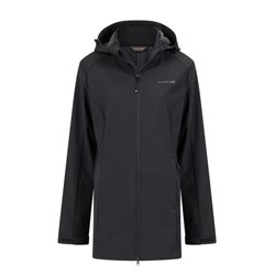 Wellington Softshell Parka ladies black size XL