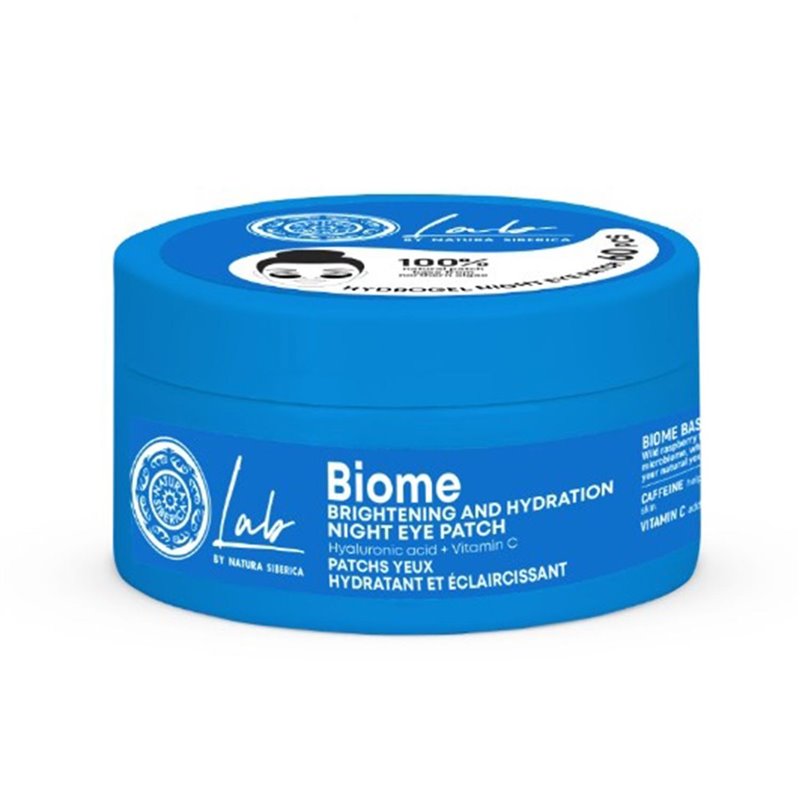 LAB BIOME BRIGHTENING AND HYDRATION NIGHT EYE PATCH 50ML;MUJER