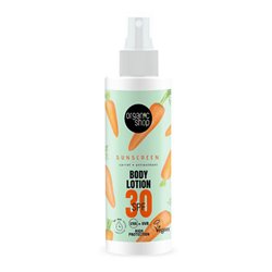 ORGANIC SHOP CARROT LOCION CORPORAL SPF30 150MLUNISEX