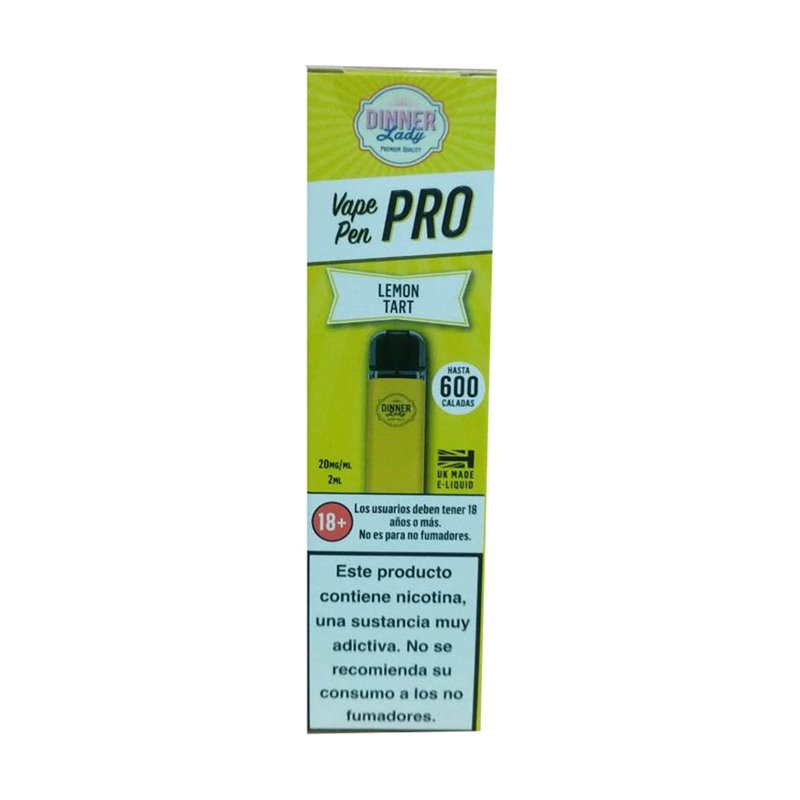 DINNER LADY PRO VAPEADOR LEMON TART 1UN;UNISEX