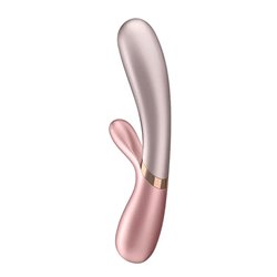 SATISFYER HOT LOVER VIBRADOR Y ESTIMULADOR ROSA TESTER 1UNMUJER