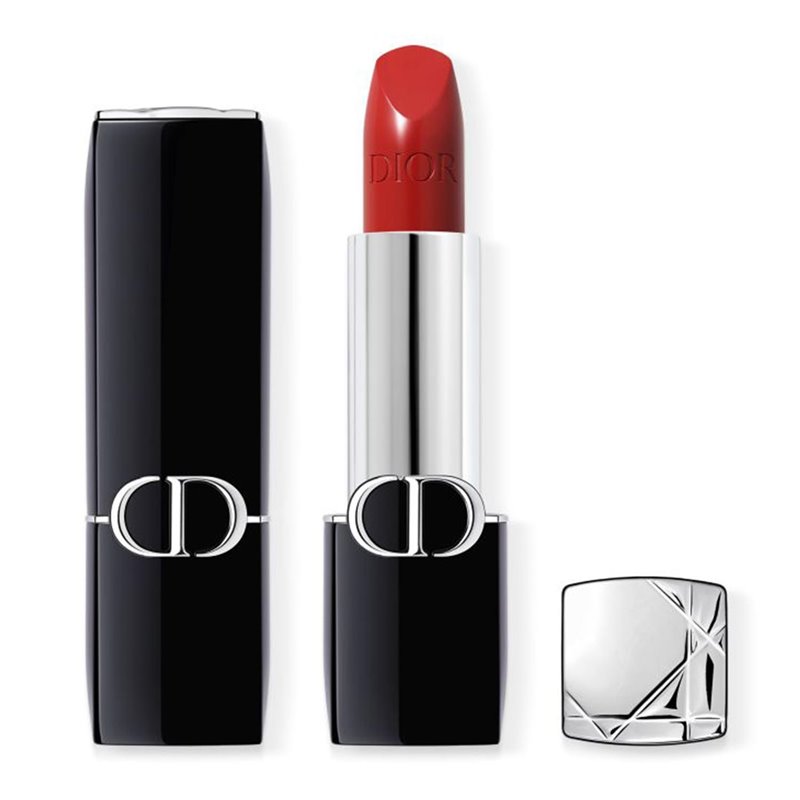 DIOR ROUGE DIOR BARRA DE LABIOS 743 ROUGE ZINNIA SATIN 30ML;MUJER