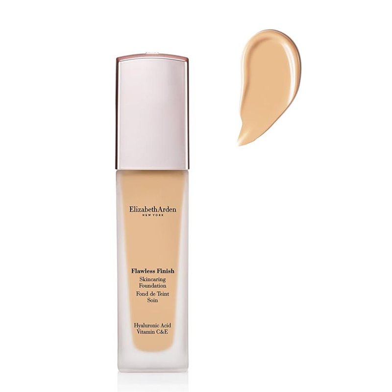 ELIZABETH ARDEN FLAWLESS FINISH SKINCARING FOUNDATION 410N TESTER 1UN;MUJER