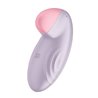 SATISFYER TROPICAL TIP LAY-ON VIBRADOR VIOLETA-ROSA TESTER 1UN;MUJER