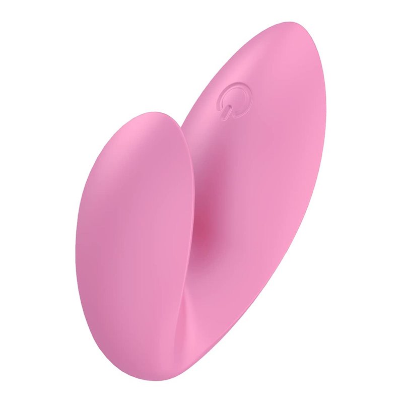 SATISFYER LOVE RIOT FINGER VIBRADOR ROSA TESTER 1UN;MUJER