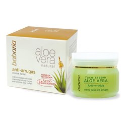 BABARIA NATURAL CREMA FACIAL ANTI-ARRUGAS ALOE 50ML;MUJER