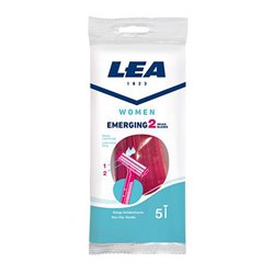 LEA MUJER EMERGING CUCHILLAS DESECHABLES 2 HOJAS 5UN;MUJER