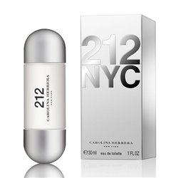 CAROLINA HERRERA 212 EAU DE TOILETTE 30ML VAPORIZADOR;MUJER